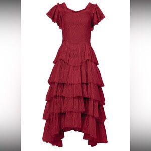JessaKae Burgundy Mia Dress Small